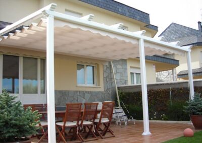 pérgola aluminio